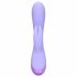 Vibrator rabbit cu stimulator clitoridian, mov, reincarcabil - Loveline 