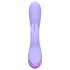 Vibrator rabbit cu stimulator clitoridian, mov, reincarcabil - Loveline 