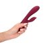 Loveline - vibrator cu acumulator pentru clitoris (bordo) 