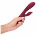 Loveline - vibrator cu acumulator pentru clitoris (bordo) 