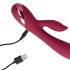 Loveline - vibrator cu acumulator pentru clitoris (bordo) 