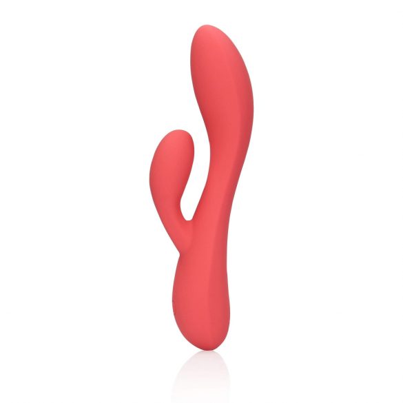 Vibrator Loveline - rezistent la apă, cu acumulator, pentru clitoris (roz) 