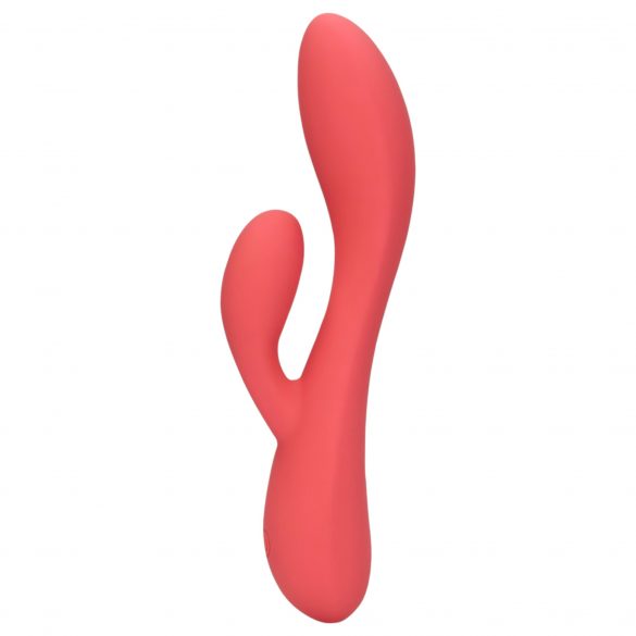 Vibrator Loveline - rezistent la apă, cu acumulator, pentru clitoris (roz) 