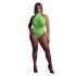 Body neon verde cu efect de bandă fluorescentă - Ouch!  - XL-4XL