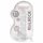 Dildo realist transparent RealRock - clar ca apa (17cm) 