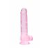 Dildo Realistic Transparent - Roz (19cm) 