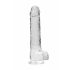 Dildo realist transparent - RealRock (22 cm) 