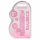 REALROCK - dildo realist transparent - roz (15cm) 