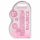 REALROCK - dildo realist transparent - roz (15cm) 