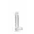 REALROCK - dildo realist transparent (15cm) 