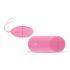 Easytoys - Ou vibrator cu 7 ritmuri radio (roz) 