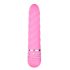 Vibrator Easytoys Diamond cu tijă în spirală (roz) 