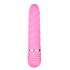 Vibrator Easytoys Diamond cu tijă în spirală (roz) 