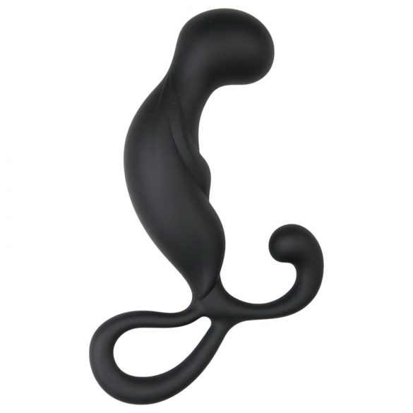 Masajer de prostată EasyToys - dildo pentru prostată (negru) 