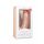 Easytoys - dildo cu ventuză și testicule (20cm) - natural 