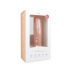 Easytoys - dildo mare cu ventuză și testicule (29,5cm) - natural 