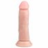 Easytoys - dildo realist cu ventuză (15,5 cm) - natural 