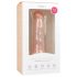 Easytoys - dildo realist cu ventuză (15,5 cm) - natural 