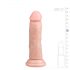 Easytoys - dildo realist cu ventuză (15,5 cm) - natural 