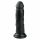 Easytoys - dildo realist cu ventuză (15,5cm) - negru 