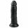 Easytoys - dildo realist cu ventuză (15,5cm) - negru 