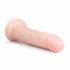 Easytoys - dildo realist cu ventuză (20,5cm) - natural 