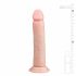 Easytoys - dildo realist cu ventuză (20,5cm) - natural 