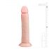 Easytoys - dildo realist cu ventuză (20,5cm) - natural 