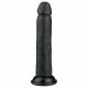 Dildo realist cu ventuză Easytoys (20,5cm) - negru 