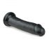 Dildo realist cu ventuză Easytoys (20,5cm) - negru 