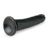 Dildo realist cu ventuză Easytoys (20,5cm) - negru 