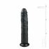 Easytoys - dildo extra mare cu ventuză (28,5cm) - negru 