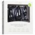 Set de dildo anal Easytoys Rocket - negru (3 piese) 