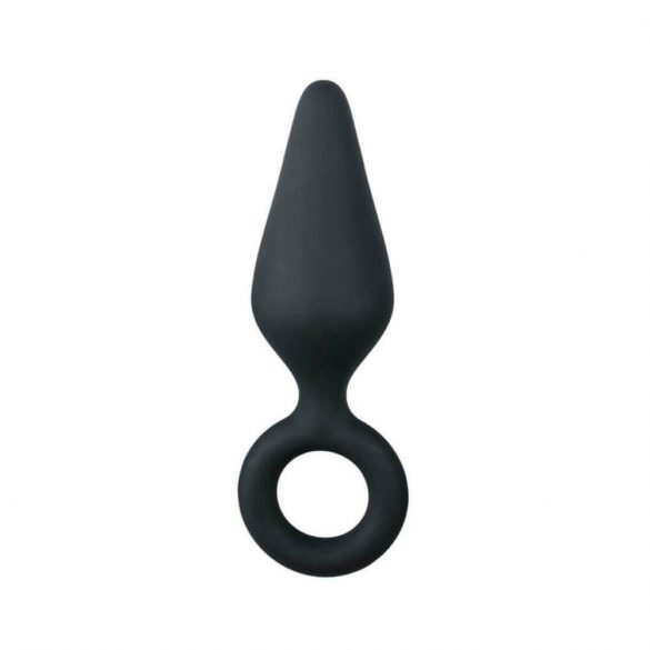 Dildo anal Easytoys Pointy S - negru - mic 