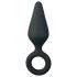 Dildo anal Easytoys Pointy S - negru - mic 