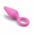 Plug anal Easytoys Pointy S - roz (mic) 