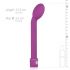 Vibrator pentru punctul G (mov) - Easytoys Slim 