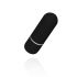 Easytoys - mini vibrator în formă de băț (negru) 