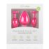 Set de dildo-uri anale Easytoys Diamond (roz) 