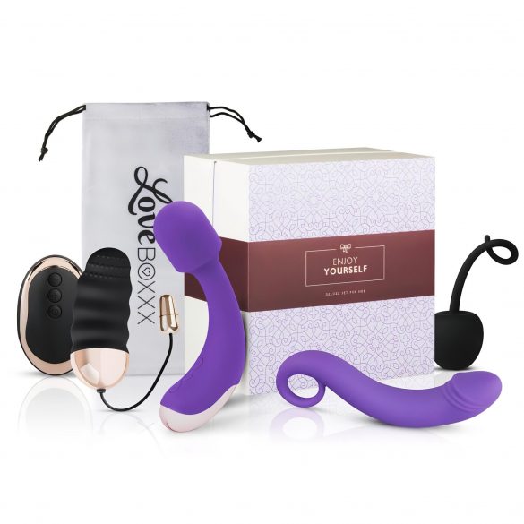 Kit LoveBoxxx pentru Ea - set de vibratoare (4 piese) 