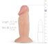 Real Fantasy Archi - dildo realist - 11,5cm (natural) 