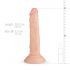 Real Fantasy Blane - dildo realist - 20cm (natural) 