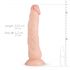 Dildo Realistic Dylan - 23cm (natural) 