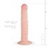 Real Fantasy Scott - dildo realist - 25cm (natural) 