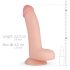 Real Fantasy Cliff - dildo realist - 22cm (natural) 