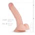 Real Fantasy Derek - dildo realist - 22 cm (natural) 