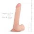 Felix - Dildo Realistic - 22cm (Natural) 