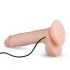 Real Fantasy Glynn - vibrator realist cu acumulator - 25cm (natural) 