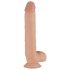 Real Fantasy Elvin - vibrator realist, reîncărcabil - 28cm (natur)