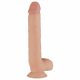 Real Fantasy Elvin - vibrator realist cu acumulator - 28cm (natural) 